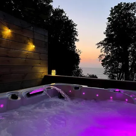 Ferienhaus Cottage Vue Mer Proche Deauville Le Clos Marin